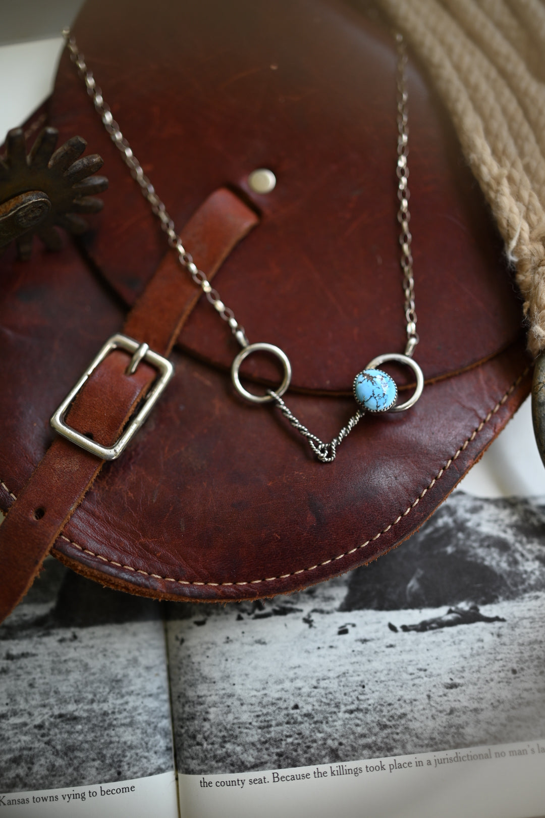 Snaffle Bit Necklace Golden Hills