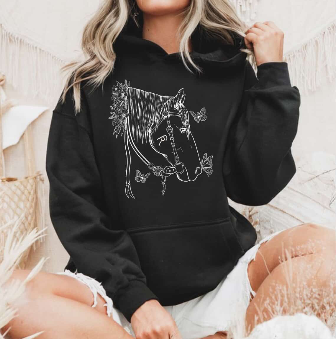 The Logo Hoodie (B&W)