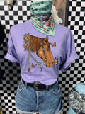 The BRS Logo Tee Purple