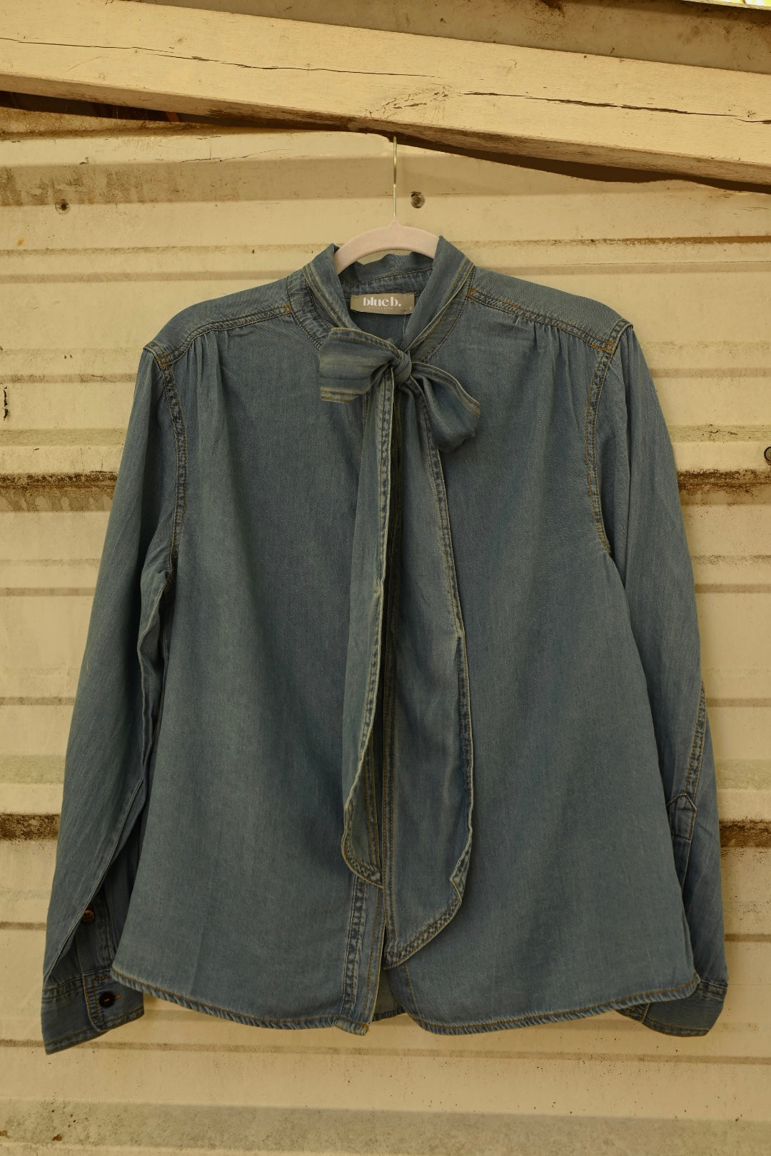 The Western Tie Blouse