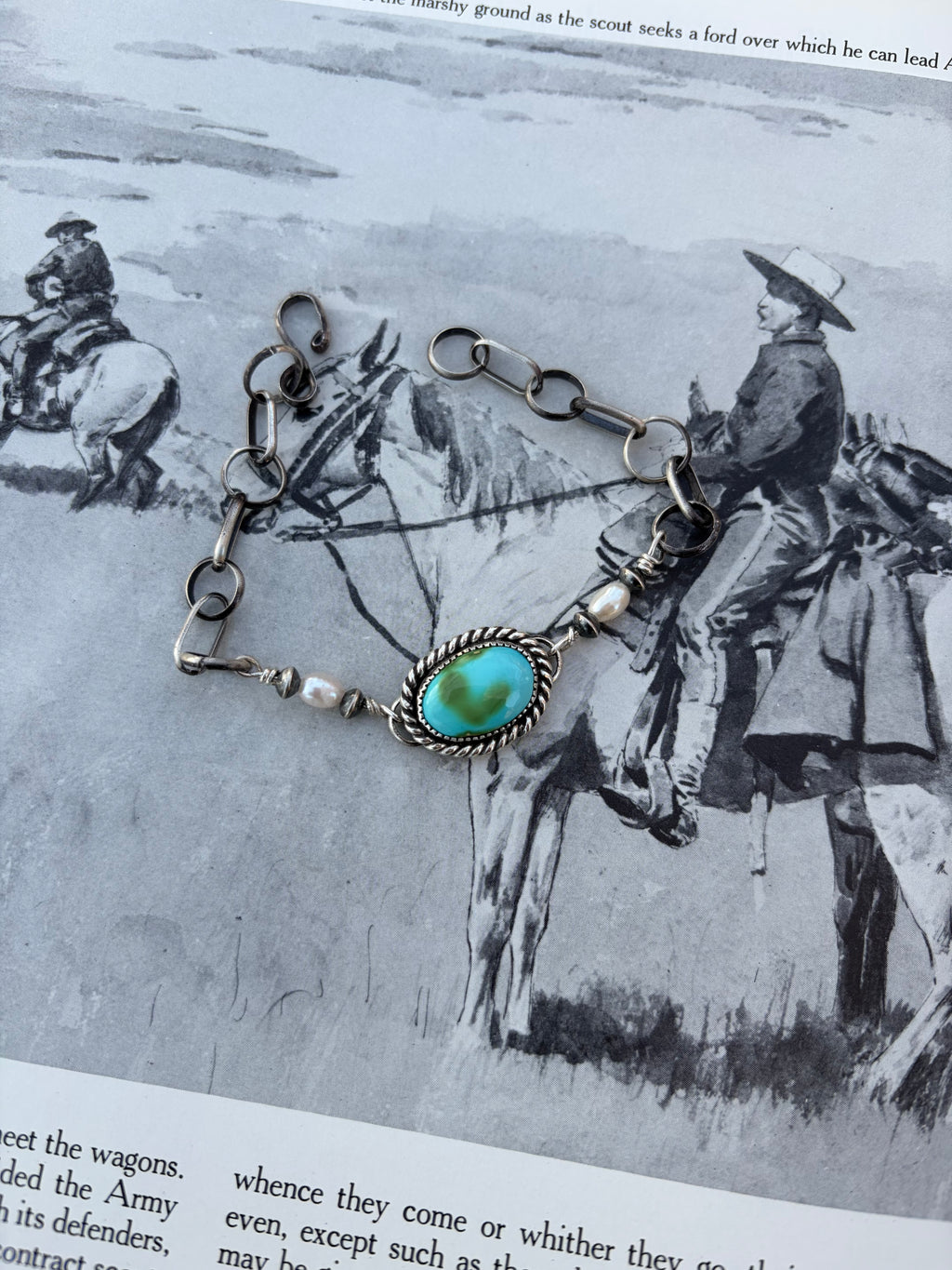 Sonoran Pearl Bracelet made to order