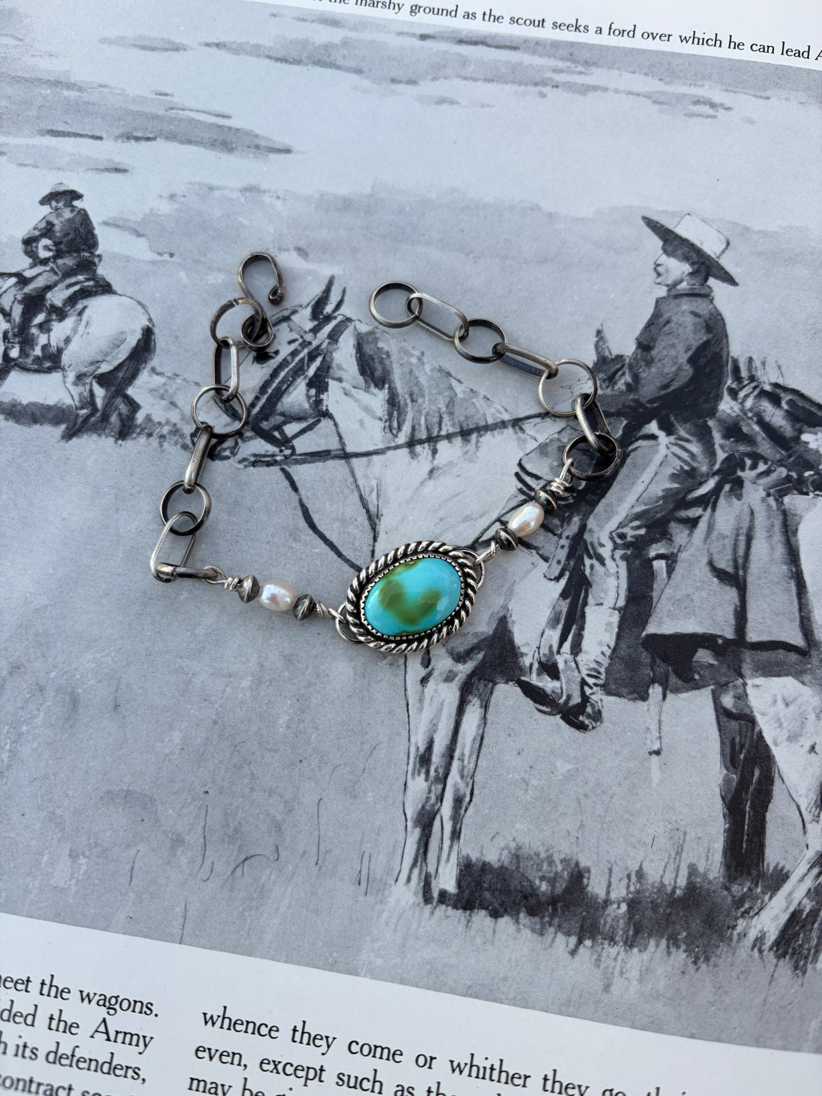 Sonoran Pearl Bracelet made to order