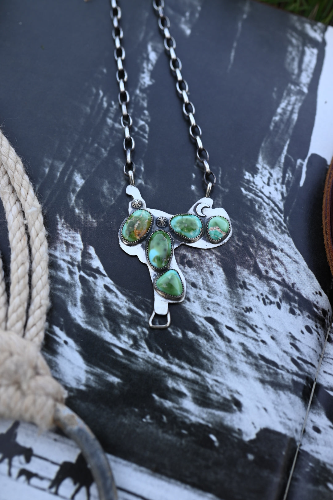 Sonoran Statement Saddle necklace