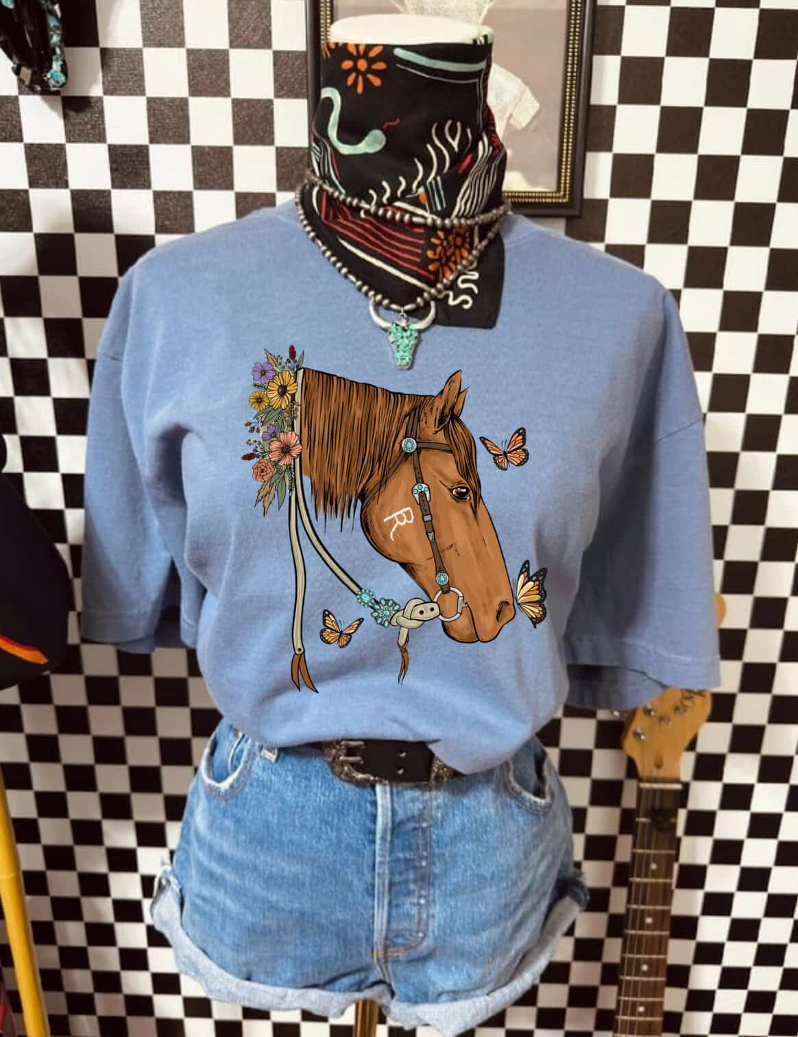 The BRS Logo Tee blue