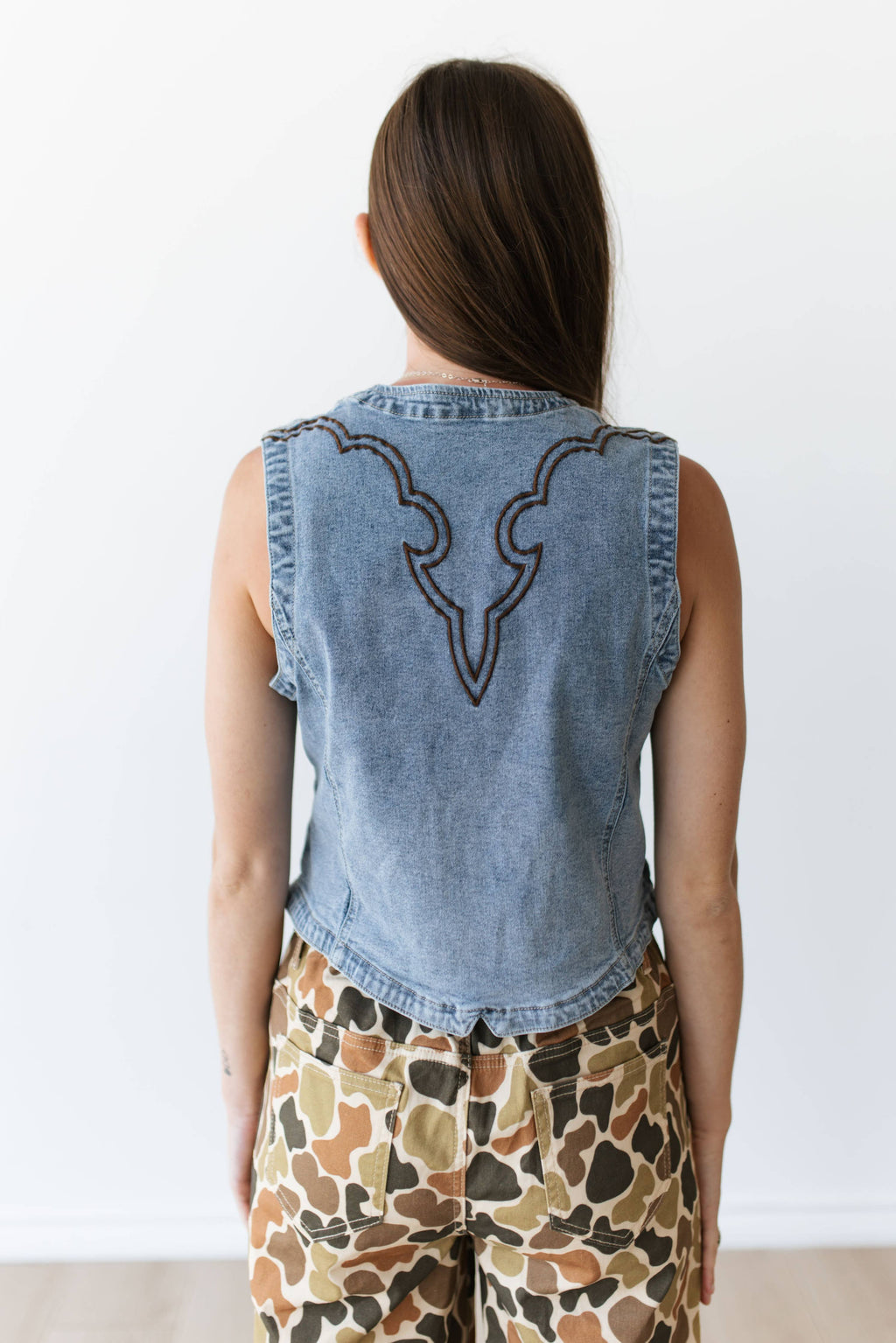 The Embroidered Cowboy Vest