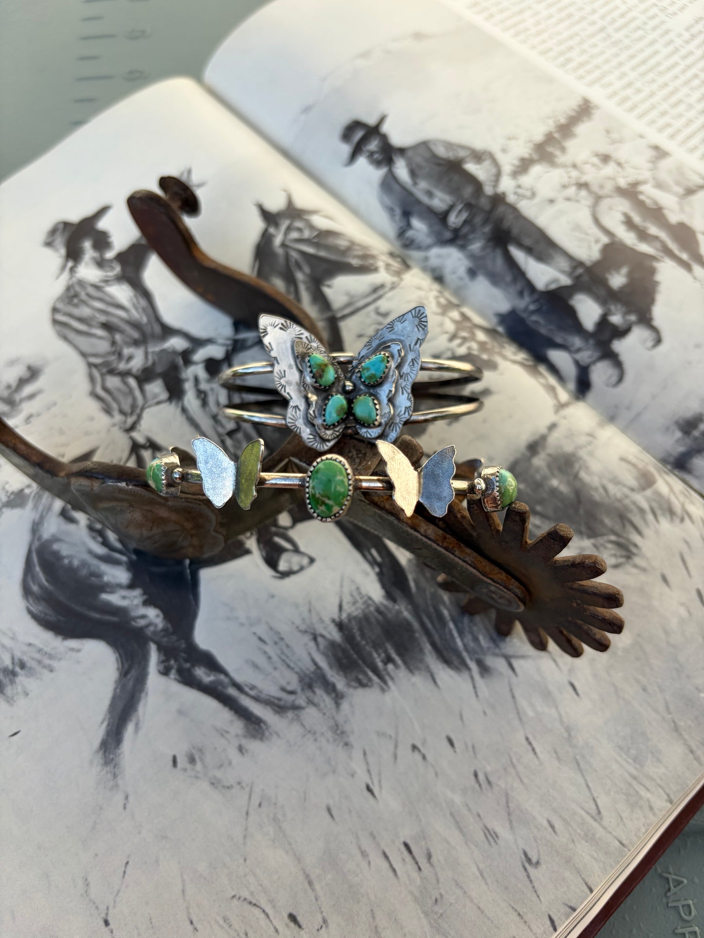 Sonoran Mountain Butterfly Bangle