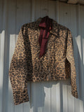 Denim Leopard Jacket
