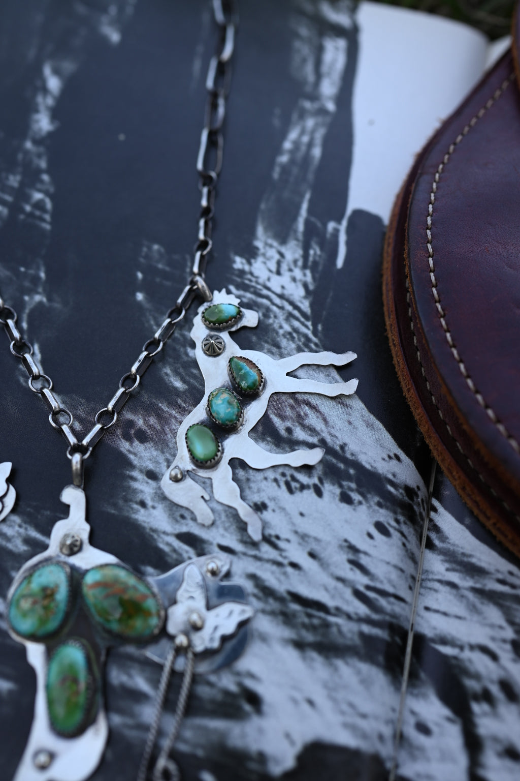 Punchy Cowgirl Charm Necklace