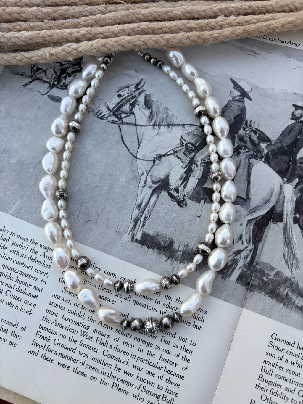 Cowgirls Lover pearls (made to order)
