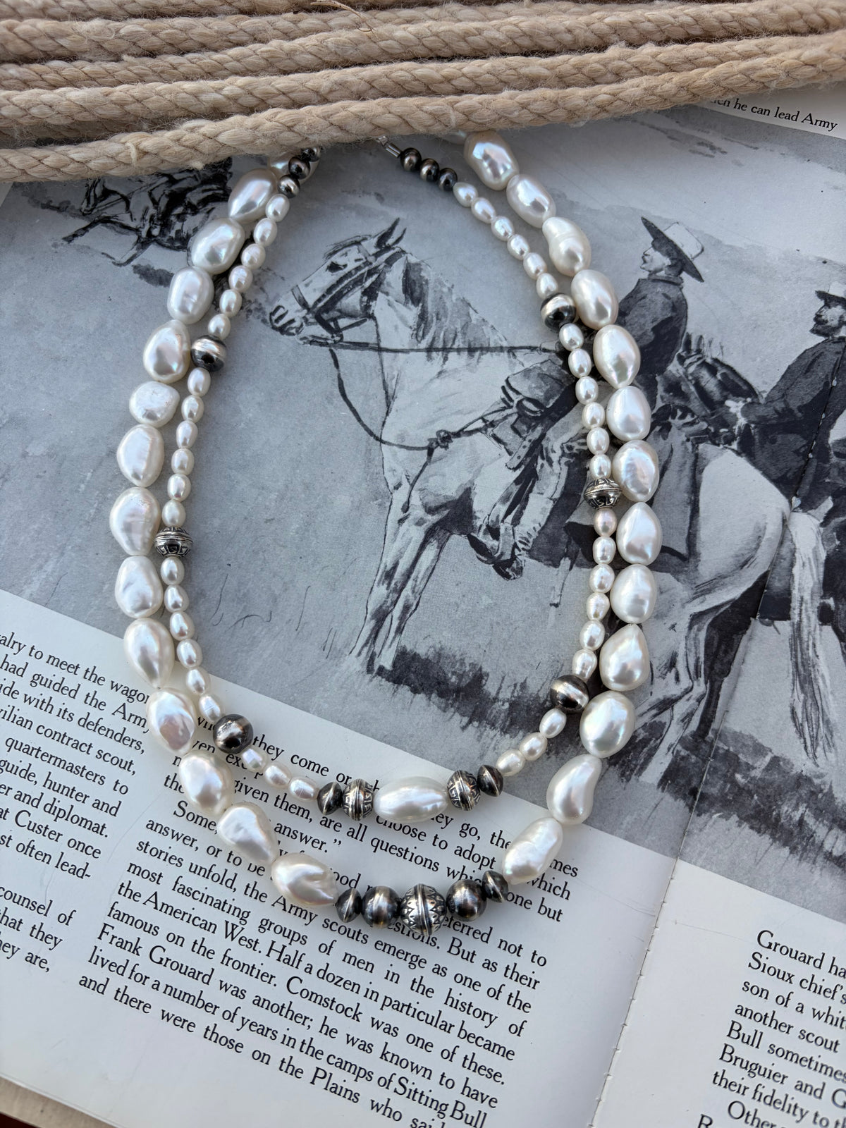 Cowgirls Lover pearls (made to order)