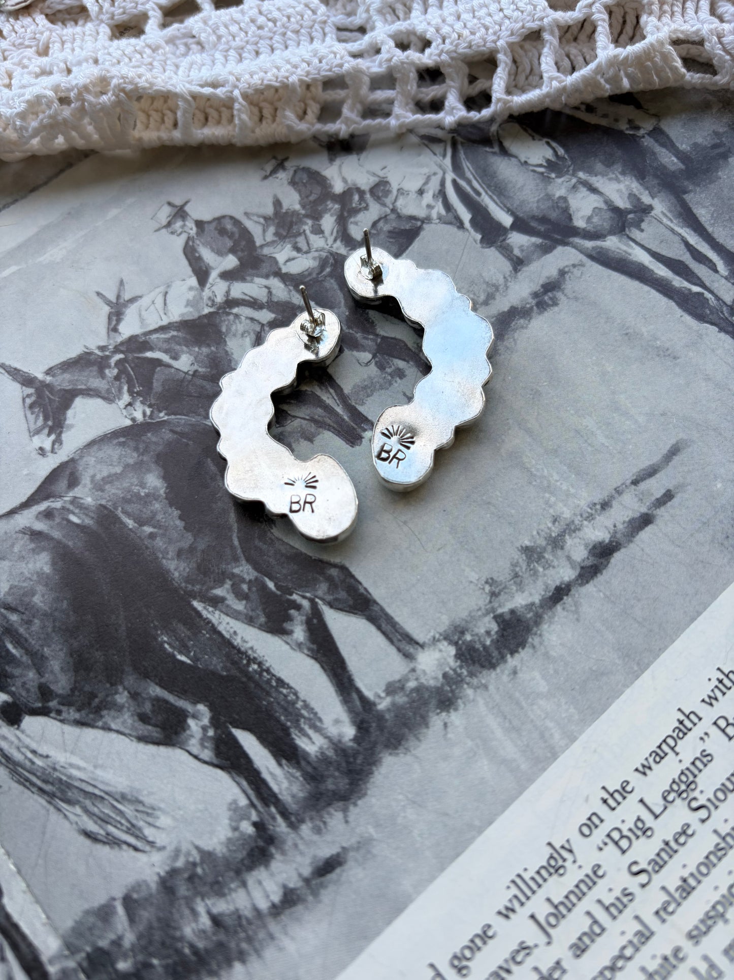 The Wild Bluebonnet Earrings