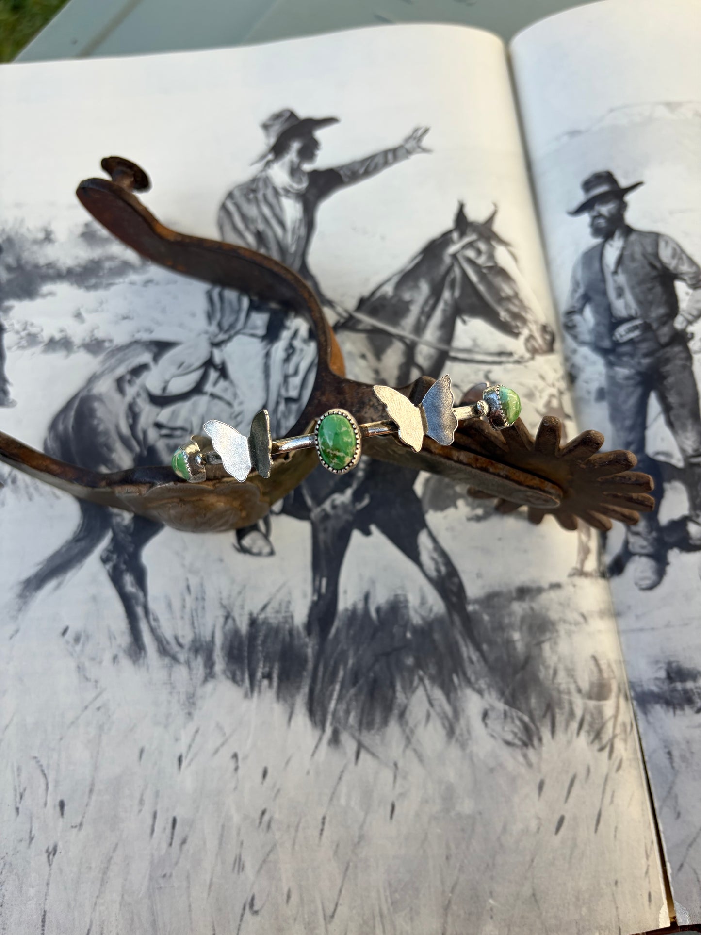 Sonoran Mountain Butterfly Bangle