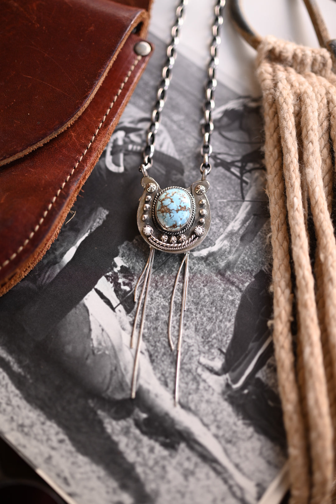 LUCKY COWGIRL NECKLACE