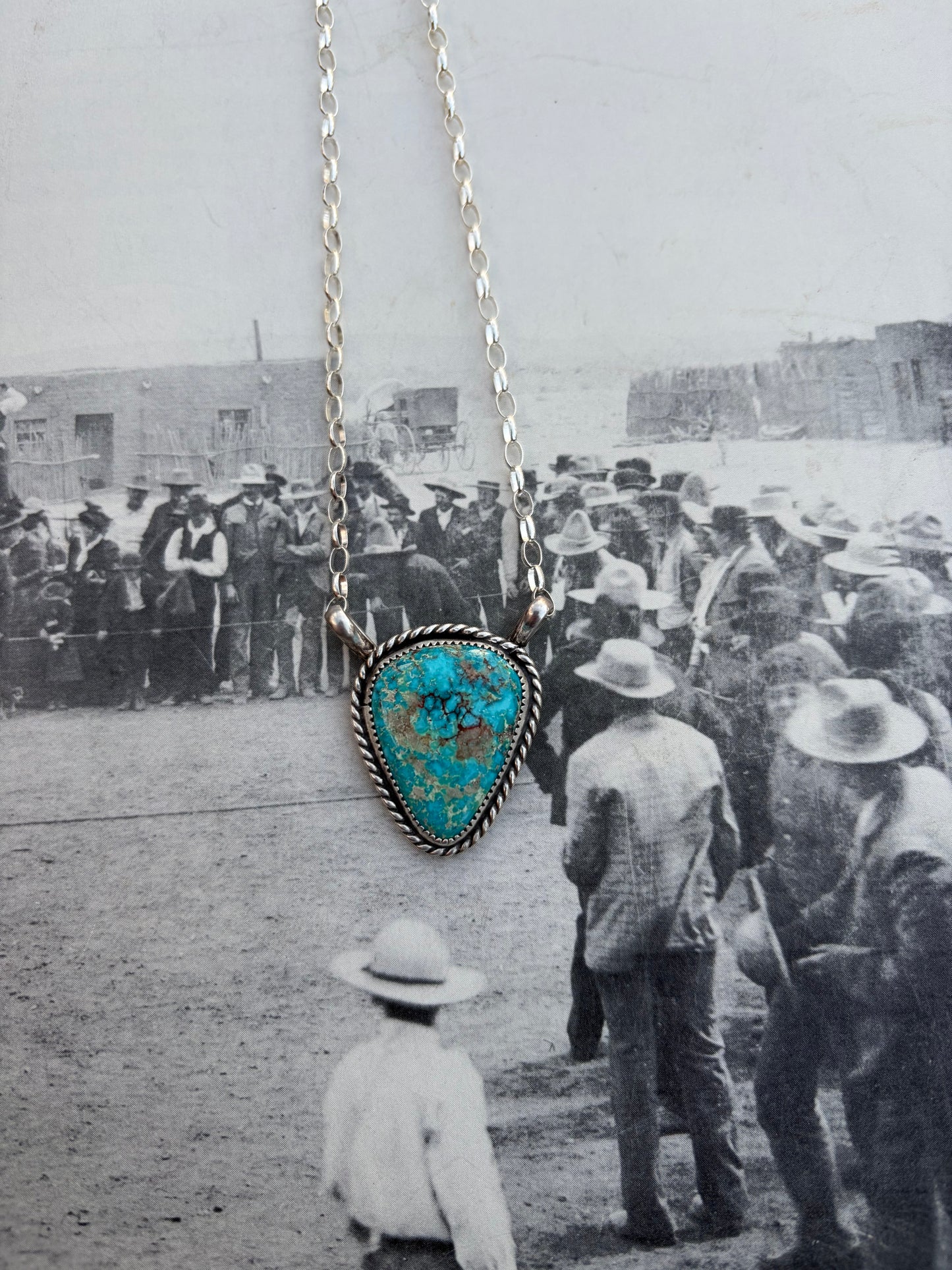 Sonoran Blue Jay Necklace