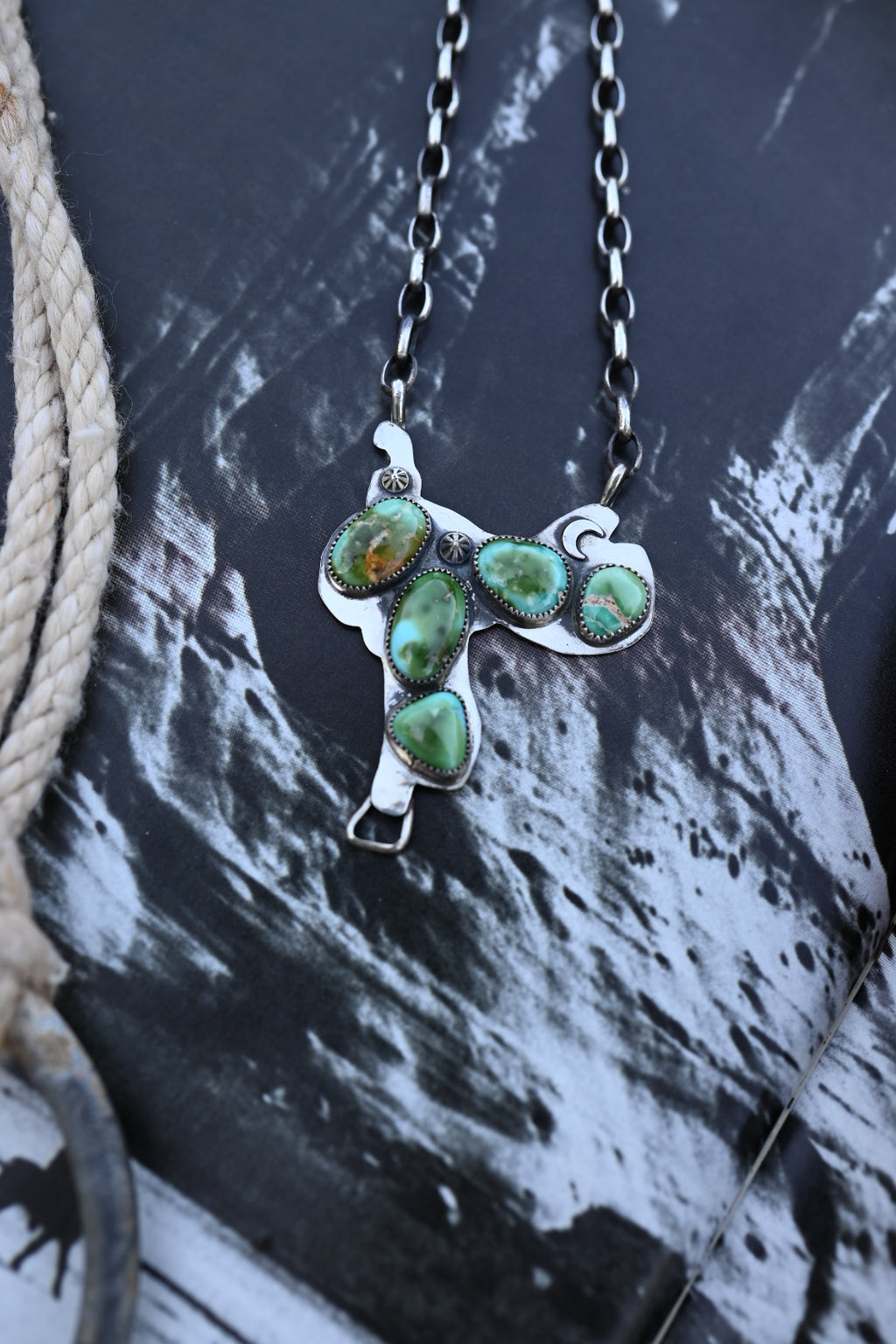 Sonoran Statement Saddle necklace