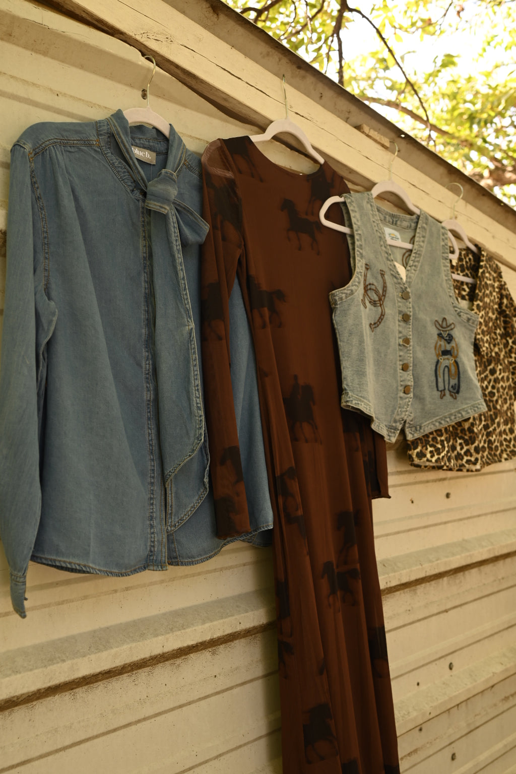 The Western Tie Blouse