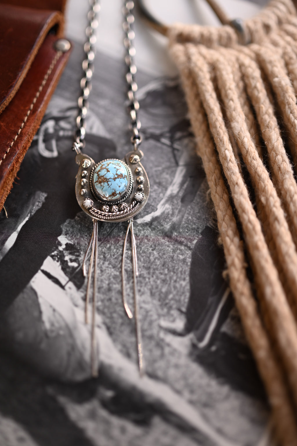 LUCKY COWGIRL NECKLACE