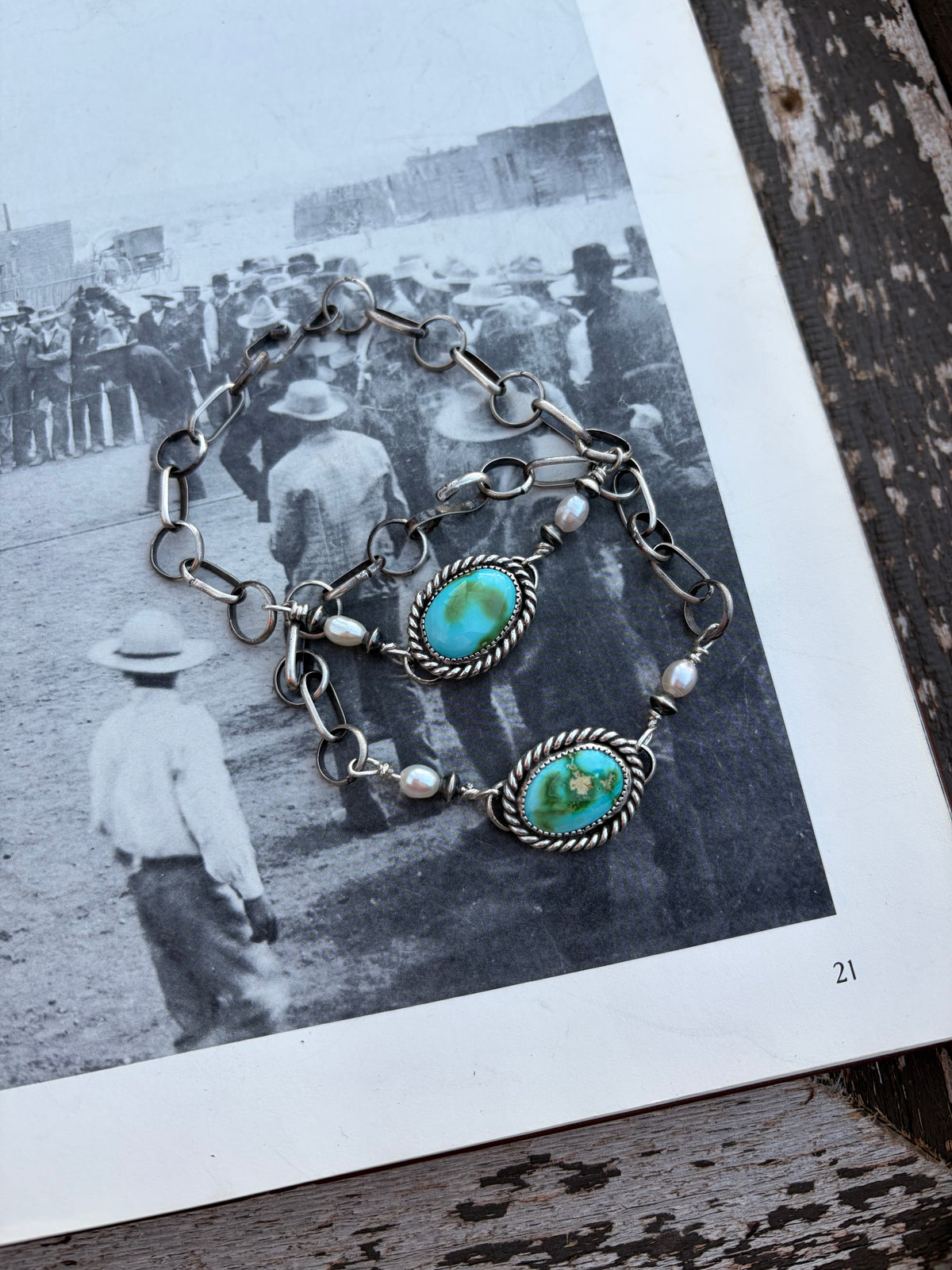 Sonoran Pearl Bracelet made to order