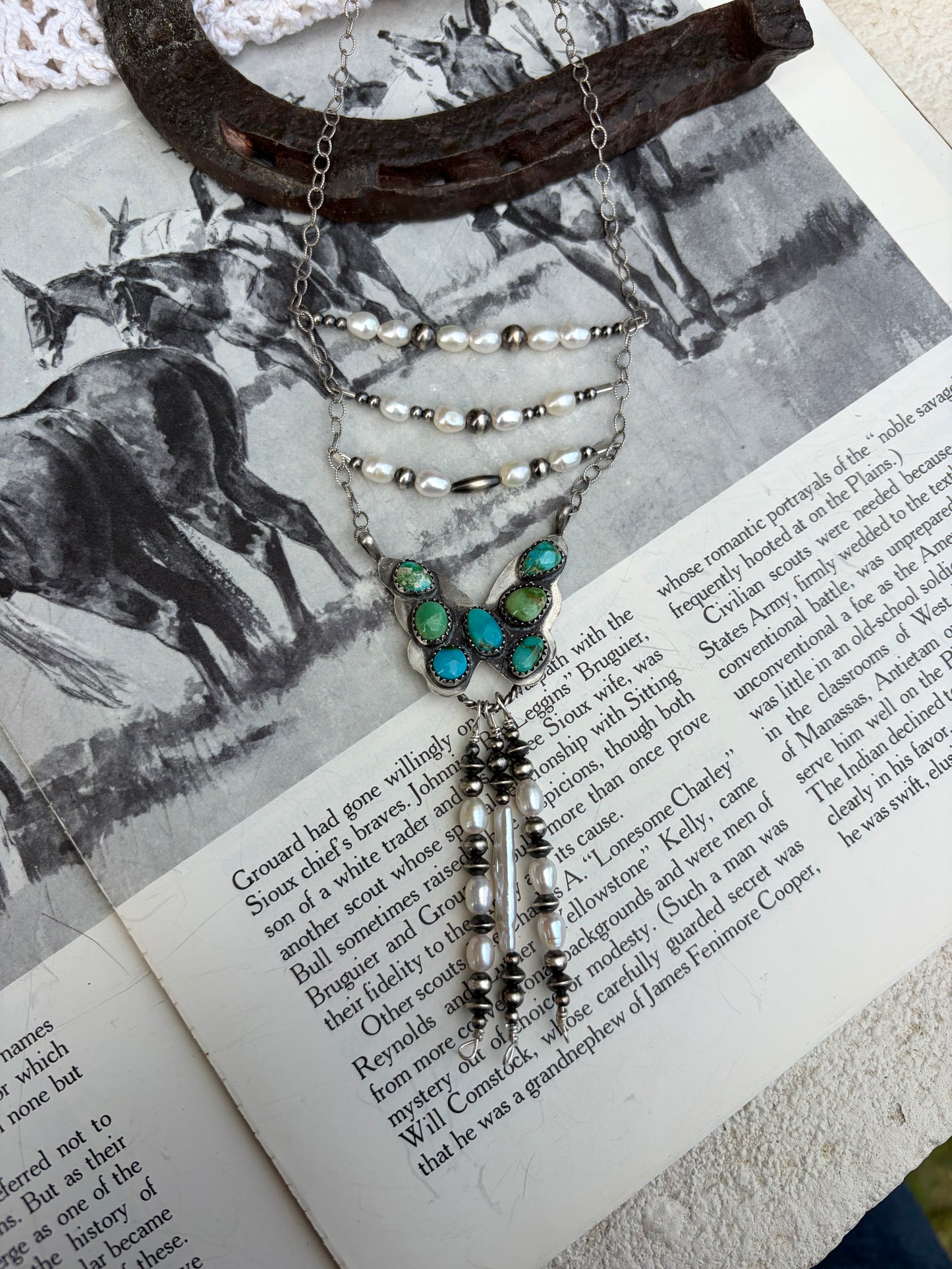 The Chandelier Butterfly Necklace