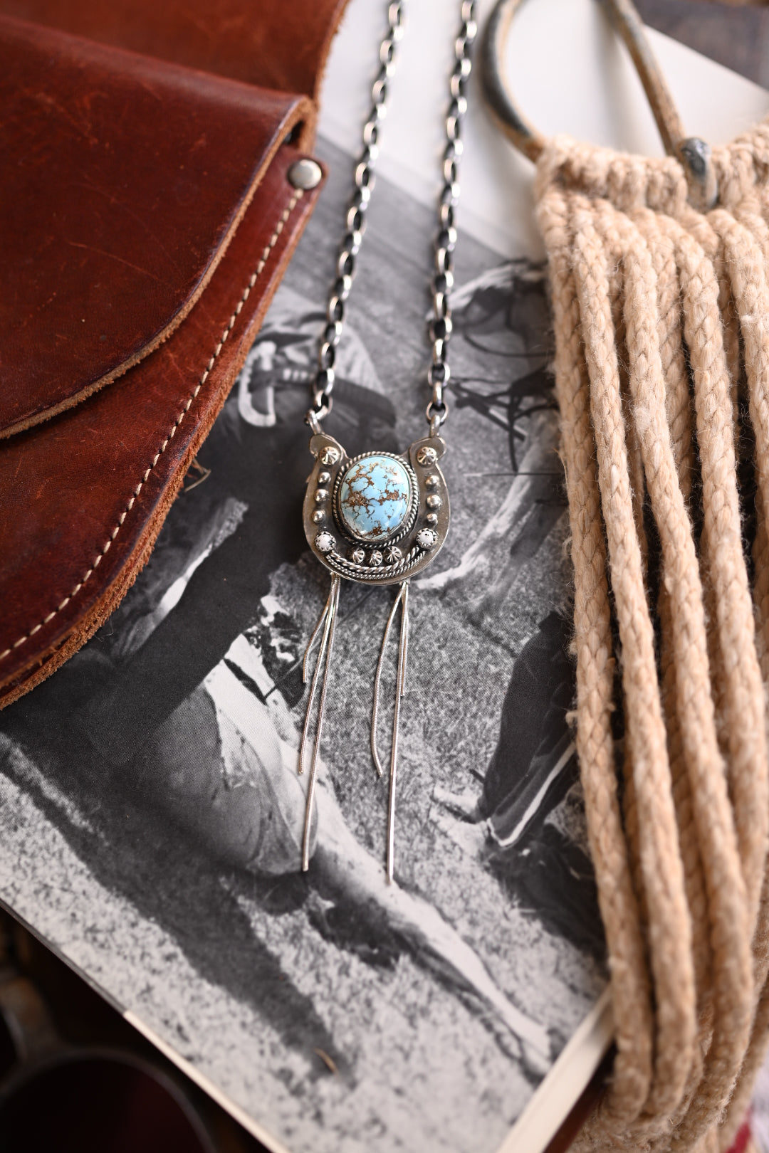 LUCKY COWGIRL NECKLACE